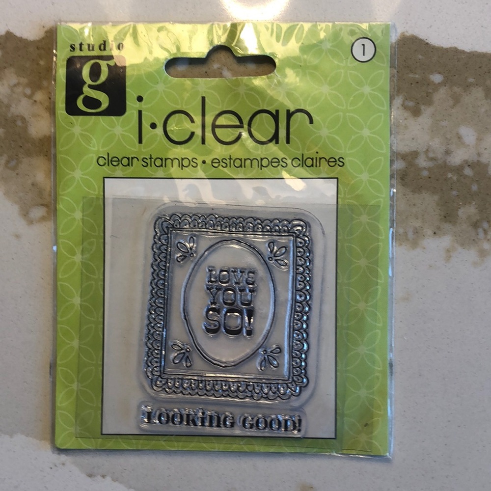 Studio G Clear Stamps Love You So!